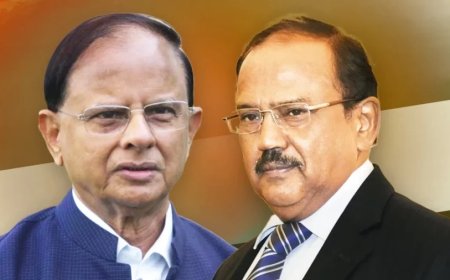 Modi 3.0 Government:अजित डोभाल तीसरी बार बने NSA, पीके मिश्रा भी बने रहेंगे प्रधान सचिव