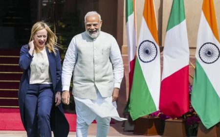 PM Modi in G7 Summit : पीएम मोदी हुए इटली जाने के लिए रवाना, जॉर्जियो मेलोनी के साथ द्विपक्षीय बैठक की उम्मीद