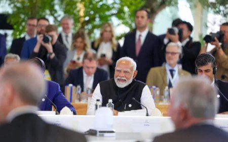 PM Modi in G7 Summit : पीएम मोदी की हुई बाइडेन-सुनक, मैक्रों से मुलाकात, जानें क्या हुई बात?
