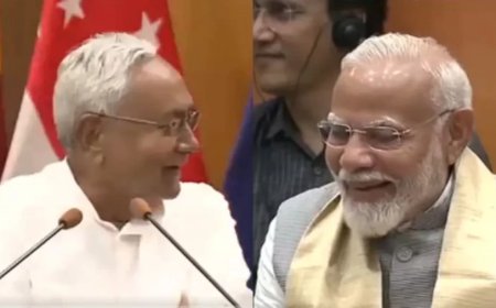 Nalanda University: बिहार के सीएम नीतीश कुमार ने मंच से कही ऐसी बात, पीएम मोदी भी हंसी नहीं रोक पाए