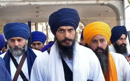 Amritpal Singh News: खालिस्तानी नेता अमृतपाल सिंह की हिरासत एक साल के लिए बढ़ाई गई, जीत चुका है लोकसभा