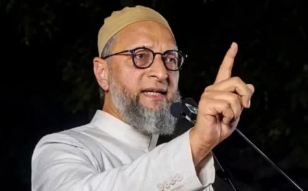 Asaduddin Owaisi News: जय फिलिस्तीन... ओवैसी की शपथ पर संसद में हंगामा, आपत्ति के बाद हटाया गया शब्द