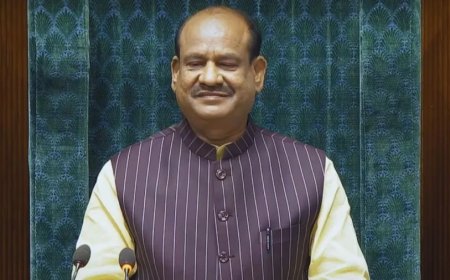 Lok Sabha New Speaker: ओम बिरला चुने गए लोकसभा के नए स्पीकर, ध्वनि मत से पारित हुआ प्रस्ताव