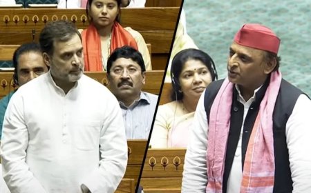 Lok Sabha New Speaker: अखिलेश ने स्पीकर को दी चुन-चुनकर नसीहत, राहुल ने क्या कहा? जानिए