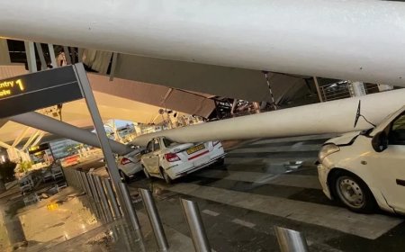 Delhi Airport News: दिल्ली एयरपोर्ट हुआ बारिश के आगे बेबस, व्यवस्था चौपट, कई फ्लाइट रद्द