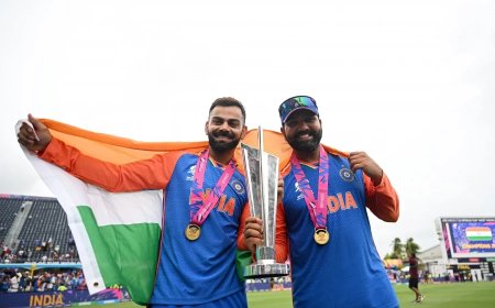 T20 World Cup Final:वर्ल्ड चैंपियन बनने के बाद विराट और रोहित शर्मा ने T20 फॉर्मेट से लिया संन्यास