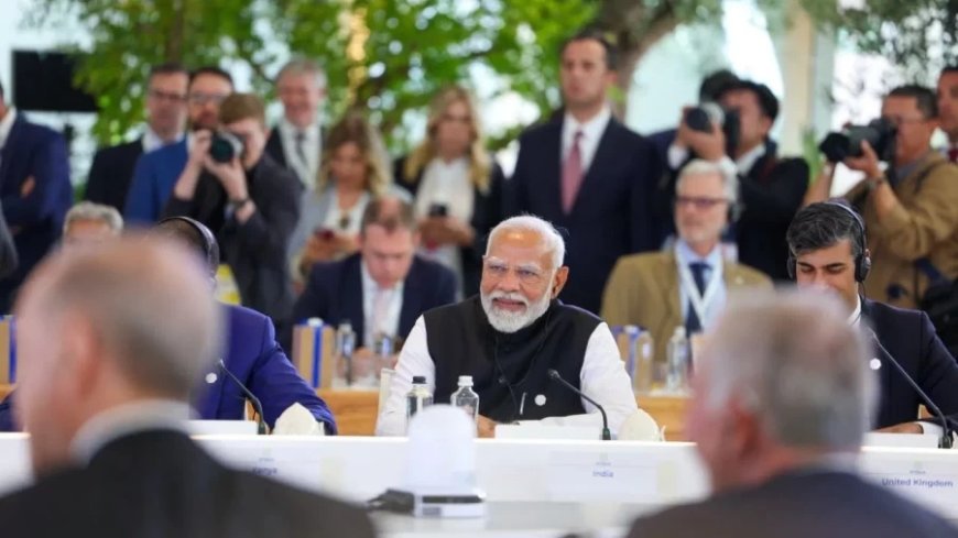 PM Modi in G7 Summit : पीएम मोदी की हुई बाइडेन-सुनक, मैक्रों से मुलाकात, जानें क्या हुई बात?
