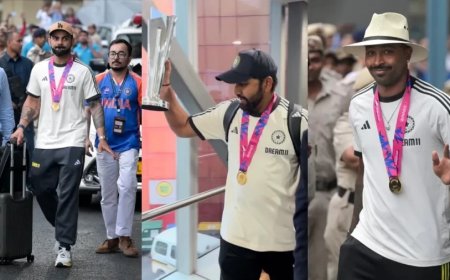 Indian Cricket Team: टीम इंडिया की PM मोदी से मुलाकात हुई खत्म, खिलाड़ी होटल के लिए हुए रवाना