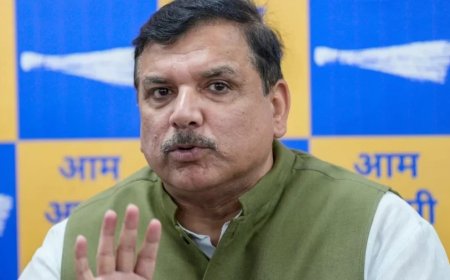 By Election 2024: संजय सिंह का उपचुनाव में प्रचार करते हुए बीजेपी पर बड़ा हमला, बोलें- चोरों की पार्टी है