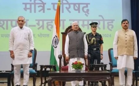 MP Politics: मोहन यादव सरकार की कैबिनेट का हुआ विस्तार- बीजेपी में आए रामनिवास रावत ने ली मंत्री पद की शपथ