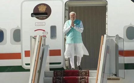 India-Russia Relation: PM मोदी पहुंचे रूस - गार्ड ऑफ ऑनर से स्वागत; रूसी सेना ने राष्ट्रगान की धुन बजाई