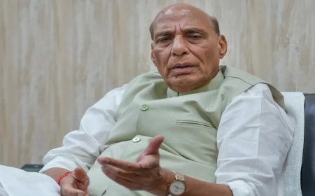 Rajnath Singh News: रक्षा मंत्री राजनाथ सिंह की तबीयत बिगड़ी, AIIMS में भर्ती, पीठ दर्द की शिकायत