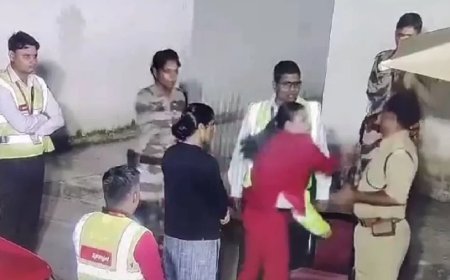 Jaipur News: जयपुर एयरपोर्ट पर CISF जवान को स्पाइसजेट की क्रू मेंबर ने जड़ा थप्पड़