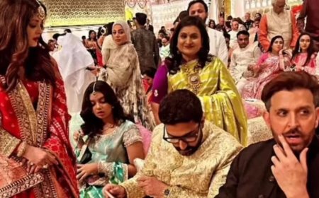 Anant-Radhika Wedding: अनंत-राधिका की शादी में ऐश्वर्या-अभिषेक दिखे साथ, अलग होने की चर्चा पर लगा विराम!