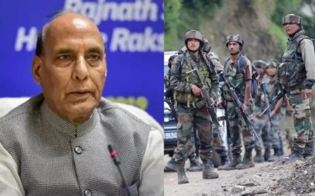 Defence Minister Rajnath Singh: बड़े एक्शन का संकेत! सेना प्रमुख को रक्षा मंत्री ने दी आतंक के खिलाफ कार्रवाई की खुली छूट