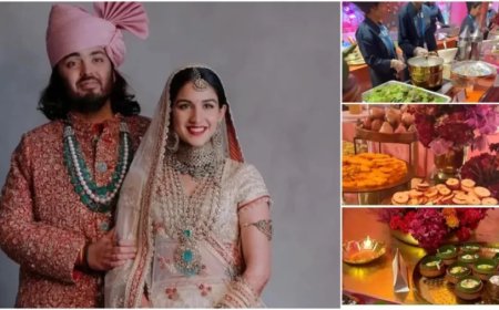 Anant-Radhika Wedding: अनंत-राधिका की वेडिंग में 10 हजार भोग से हुई थी मेहमाननवाजी, मिठाइयों की ही दिखीं इतनी वैरायटी!