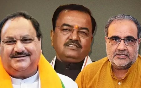 Uttar Pradesh Politics: यूपी BJP की 'तकरार' पहुंची 'दिल्ली दरबार'! मौर्य-चौधरी ने क्यों की नड्डा से मुलाकात
