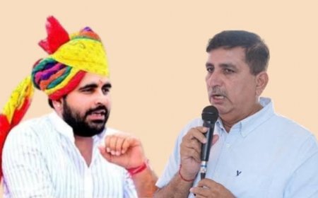 Rajasthan Vidhan Sabha:बजट में जातिवाद का प्रवेश- हरीश बोले- बजट बड़े-बड़े महलों व ठाकुरों के लिए, भाटी का जवाब- महल शौर्य के प्रतीक
