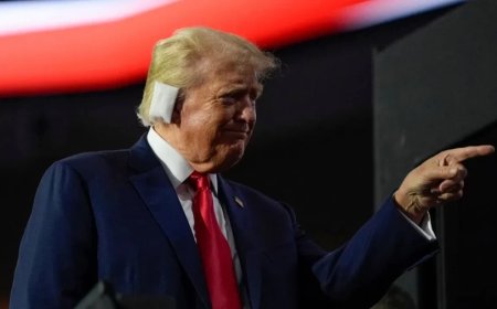 US Presidential Election: लोकतंत्र के लिए मैंने खाई गोली, बाइडेन हैं खतरा...रैली में बोले ट्रंप