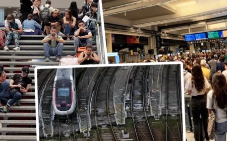France News:ओलंपिक से पहले फ्रांस के रेलवे नेटवर्क पर हमला, ढाई लाख लोगों पर असर