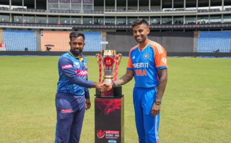 IND vs SL: पहले टी-20 में श्रीलंका ने टॉस जीतकर पहले गेंदबाजी का फैसला किया- देखें प्लेइंग 11