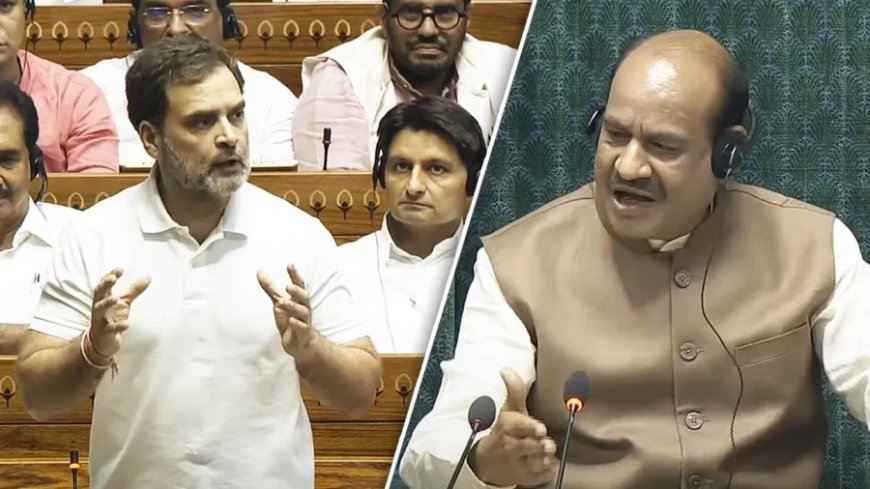 Parliament Session: PM से झुककर हाथ मिलाते हैं...स्पीकर ने बताया राहुल के सवाल पर संस्कार