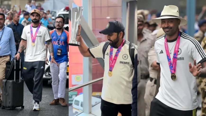 Indian Cricket Team: टीम इंडिया की PM मोदी से मुलाकात हुई खत्म, खिलाड़ी होटल के लिए हुए रवाना