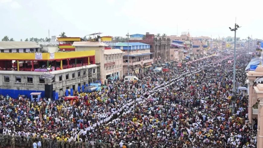 Puri Jagannath Rath Yatra: पुरी की जगन्नाथ रथ यात्रा  के दौरान मची भगदड़! एक की मौत, कई श्रद्धालु घायल