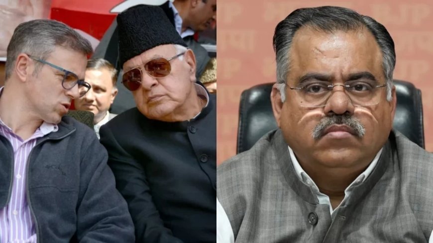 Tarun Chugh: 'भारत में उमर और फारूक अब्दुल्ला पाकिस्तान के राजदूत हैं'- भाजपा नेता के तीखे बोल
