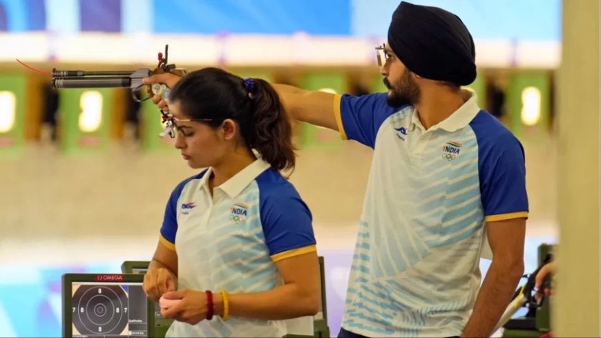 Paris Olympic 2024: मनु भाकर ने रचा इतिहास, भारत को दिलाया  सरबजोत के साथ जीता एक और ब्रॉन्ज