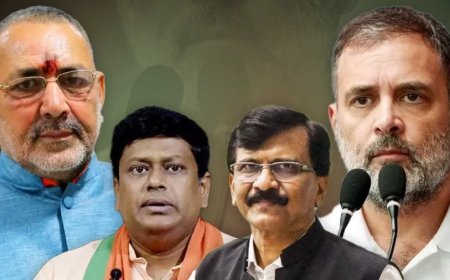 Politics News: राहुल गांधी के दावे पर सियासी बवाल... झूठ फैलाने का लगाया भाजपा ने आरोप