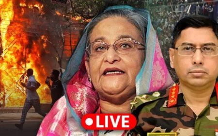Bangladesh Violence: बांग्लादेश में शेख हसीना के इस्तीफे के बाद किसकी सरकार? आर्मी चीफ ने किया ये बड़ा ऐलान
