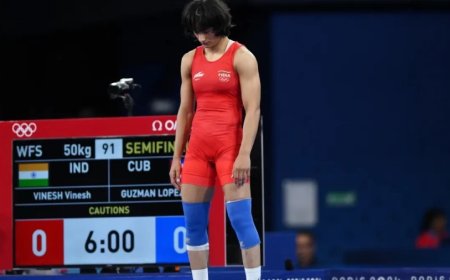 Paris Olympics 2024: विनेश फोगाट का मेडल छिना, पेरिस ओलंपिक से बाहर, फाइनल से हुई डिसक्वालीफाई