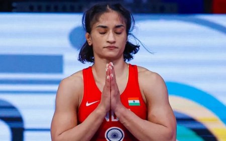 Vinesh Phogat Case: तीसरी बार फोगाट पर फैसला टला, अब 16 अगस्त को होगा ऐलान