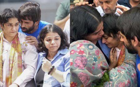 Paris Olympic 2024: भारत लौटीं विनेश फोगाट, दिल्ली एयरपोर्ट पर हुआ भव्य स्वागत