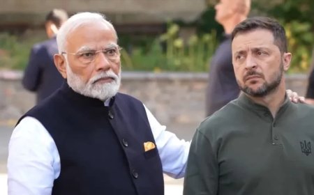 PM Modi Ukraine Visit: कंधे पर हाथ! पीएम मोदी और जेलेंस्‍की कुछ यूं मिले, देखें इस खास पल का VIDEO