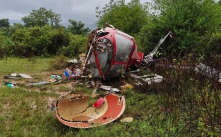 Pune Helicopter Crash: पुणे में हेलीकॉप्टर क्रैश, पायलट समेत चार लोग थे सवार