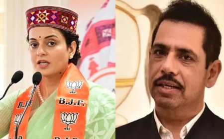Kangana Ranaut News: कंगना संसद में रहने के लायक नहीं... रॉबर्ट वाड्रा ने साधा निशाना