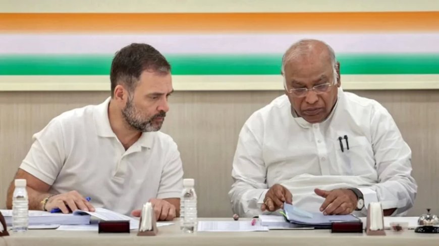 Politics News: राहुल गांधी-खरगे की कांग्रेस मुख्यालय में बड़ी मीटिंग, सभी प्रदेशों के अध्यक्ष बैठक में शामिल