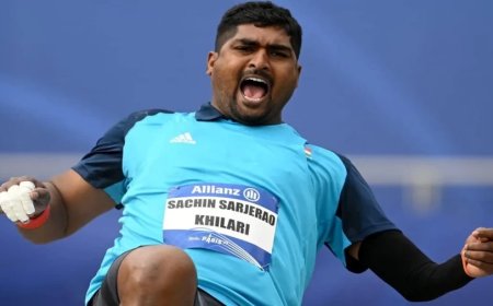 Paris Paralympics 2024: सचिन खिलारी ने रचा इतिहास, शॉट पुट में 1984 के बाद दिलाया पहला मेडल