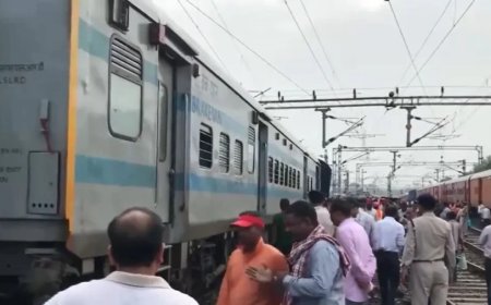 Train Accident News: एमपी में ट्रेन हादसा, इंदौर-जबलपुर एक्सप्रेस पटरी से उतरी ; रेस्क्यू ऑपरेशन जारी