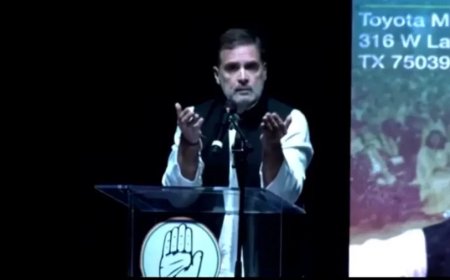 Rahul Gandhi News: भारत में PM मोदी या BJP से कोई नहीं डरता, US में ऐसा क्यों बोले राहुल?