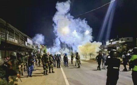 Manipur: मणिपुर राजभवन पर पथराव, 20 घायल