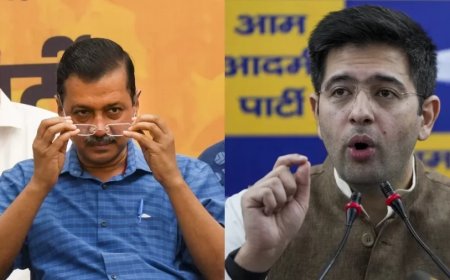 Arvind Kejriwal News: केजरीवाल हुए सीएम की कुर्सी जाते ही बेघर, राघव चड्ढा ने केंद्र से मांगा घर