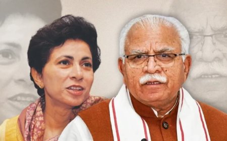 Haryana Election 2024: दलित बहन का कांग्रेस में अपमान... चुनाव के बीच खट्टर का सैलजा को ऑफर
