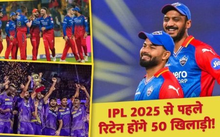 IPL 2025: आईपीएल से पहले रिटेन होंगे 50 खिलाड़ी! रेस में सबसे आगे ये बड़े नाम