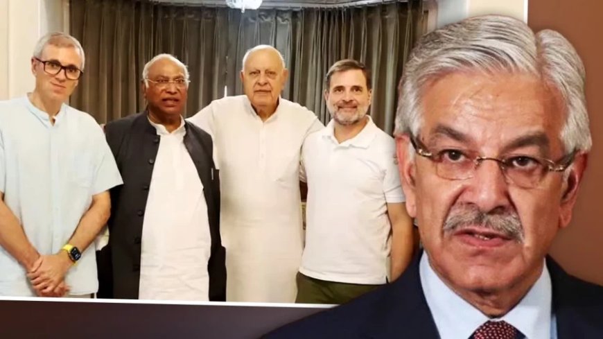 Article 370: पाकिस्तानी रक्षा मंत्री का बड़ा बयान- अनुच्छेद 370 पर NC-कांग्रेस गठबंधन हमारे साथ