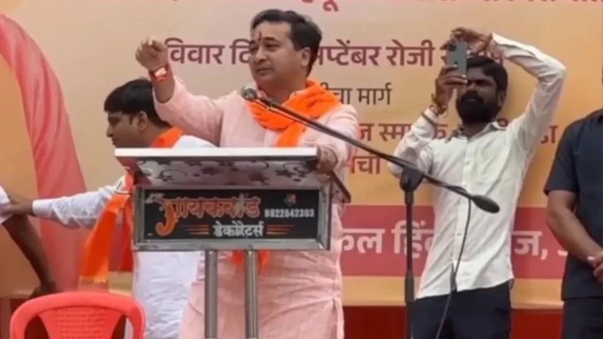Nitesh Narayan Rane: BJP के नितेश राणे का फिर से विवादित बयान, बोलें- 24 घंटे के लिए पुलिस हटा दो