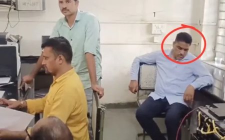 Rajasthan: नायब तहसीलदार बाबूलाल गोचर को एसीबी ने रंगे हाथों रिश्वत लेते पकड़ा