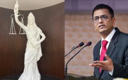 Supreme Court News: अब 'कानून अंधा' नहीं है..., बदली गई न्याय की देवी की मूर्ति, CJI चंद्रचूड़ की कवायद